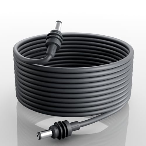 STARGEAR Starlink Mini Cable 32.8FT, 20AWG Replacement Starlink DC Power Cable Starlink Mini Accessories, Starlink Power Cord Outdoor