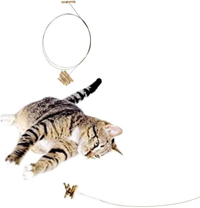 Juguete original Cat Dancer para gato miniatura 2