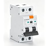 【Sécurité certifiée : protection multiple pour votre maison】Ce disjoncteur différentiel RCBO 16A type A offre une protection fiable contre les surcharges, les courts-circuits et les courants de défaut. Certifié ECM pour une précision maximale : en cas de défaut à la terre >30 mA, l'appareil se déclenche en ≤0,1 s – pour une sécurité maximale dans les applications domestiques et commerciales.