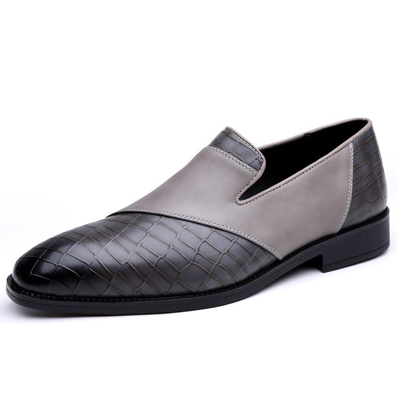 Men's Slip-On Dress Shoes Casual Business Oxford Shoes for Men