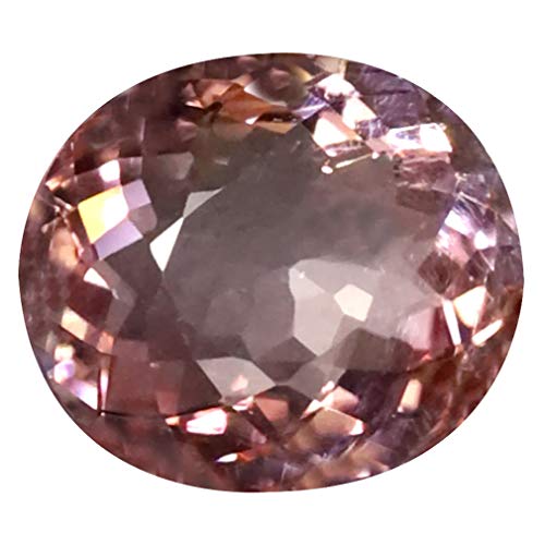 Tourmaline rose naturelle 1,73 ct, pierre précieuse ovale pour création de bijoux uniques