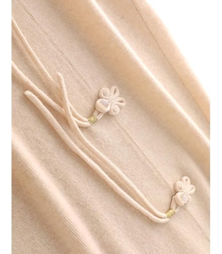 Long Skirt Women's 100% Wool Knit Skirt Ribbed Elastic Waist Fashion Split Skirts3