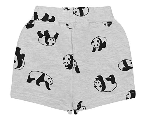Image of Girls Girl's Regular fit Cotton Shorts (Pack of 3) (ATKUGLSHRT01 Multicolor 4-5 Years)