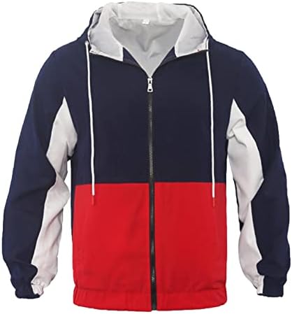 ADSSDQ Oversized Jacket, Excerise Hoodie Men Plus Size Long Sleeve Fall Lounge Comfort Jacket Cotton Fit Solid Button Down Collarless Jackets Mens Navy