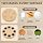 Dog Nail Scratch Board with Treat Box, Dog Scratch Pad for Nails, Rubberwood Adjustable Dog Nail File Toy for Stress-Free Grooming, Treat Scratch Puzzle, Large Size, Natural Wood Color - 3
