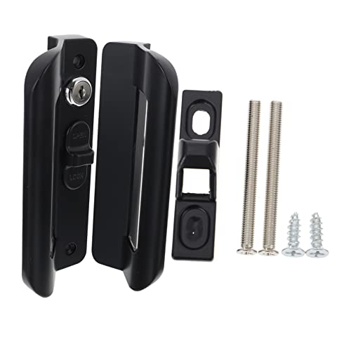 DIYEAH Terrassentürgriff Set mit Schloss