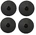 Leaf Spring Helper Insulator Pad Bushings 2C3Z5586AA Compatible with Ford 2000-2019 F-Series E-Series (8Pcs - Black)