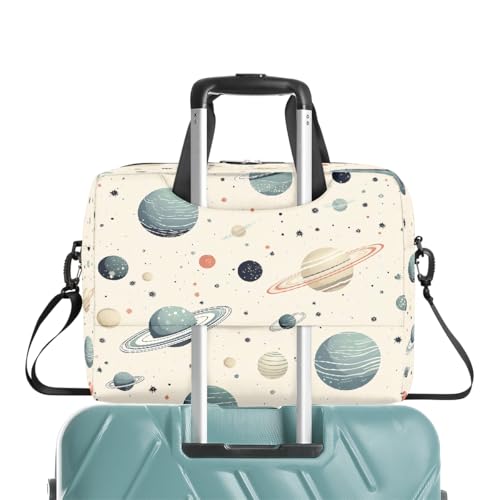Maletín para portátil 15.6 pulgadas con diseño Planet Universe miniatura 7