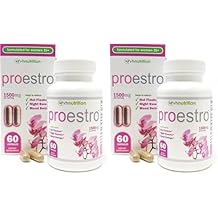 VH Nutrition PROESTRO | Estrogen Support* Supplement for Women | Extra Strength Hormone Balance* for Her | 60 Capsules in Easy to Swallow Pills Pack of 2