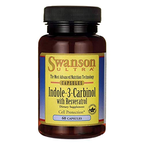 Indole 3 Carbinol 200mg- Com Resveratrol- 60 Cáps