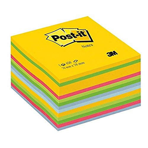 Post-It Brand 60252 Cubo, 450 Fogli, 76 Mm X 76 Mm