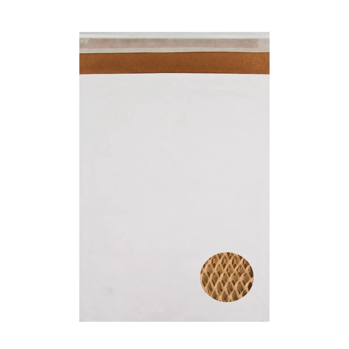 20X Greener Route™ White Eco Padded Mailers, 265x180mm (C5), Honeycomb Pattern Paper Filled, 100% Recycled & Biodegradable Kraft Paper Fibres Cushioning Protected Padded Envelopes — image 1