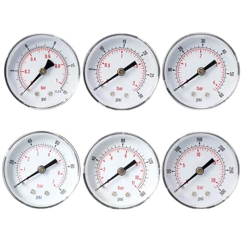 Manomètre 52 mm pour éviter la surpression de votre compresseur d'atelier - 3