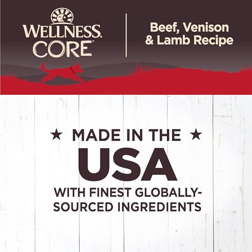 Wellness Natural Pet Food CORE Natural Wet Grain Free Canned Dog Food, Beef, Venison & Lamb, 12.5-Ounce Can (Pack of 12) - Image 6