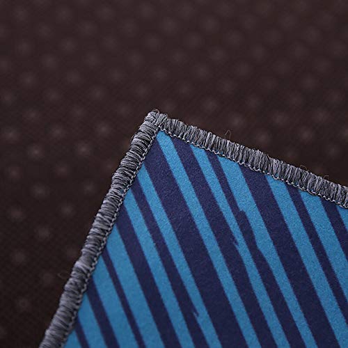 Tapis de salon moderne nordique rectangle pourpre MU 80 x 160cm - 3