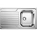 Produktbild BLANCO DINAS 45 S | Edelstahl | Einbauart: Einbau von Oben | reversibel | für 45 cm breite Unterschränke | Widerstandsfähig gegenüber Kratzern