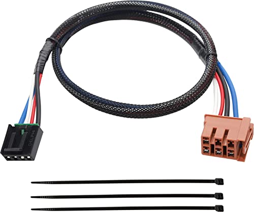 MECMO 3025-P Brake Control Wiring Adapter for 1999-2002 GM Models, Fits Cadillac Escalade, Chevy Avalanche, Silverado, Suburban, Tahoe, GMC Sierra, Yukon, Yukon Denali, Yukon XL for Brake Controllers
