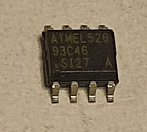 Image of ATMEL 93C46 SMD Microcontroller IC, 8-Pin SOIC, Pack of 5