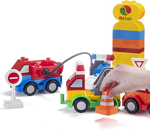 Prextex Building Toys Set - Build Your Own Toy Cars & Trucks With Building Blocks For Toddlers 3-5+ #TOP1
