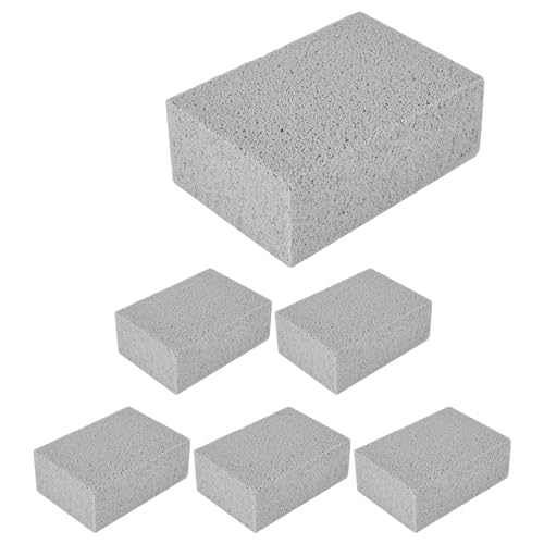 6 Pezzi BBQ Grill Clean Brick Block Barbecue Pulizia Stone BBQ Rack Macchie Grease Cleaner Gadget Cucina BBQ Tools