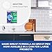 Grout Pen White Grout Paint: Waterproof Tile Paint Grout Refresh Restorer for Floor, Kitchen & Bathroom Shower Tiles - White - Can Size for Larger Projects - 125ml (4.2oz)