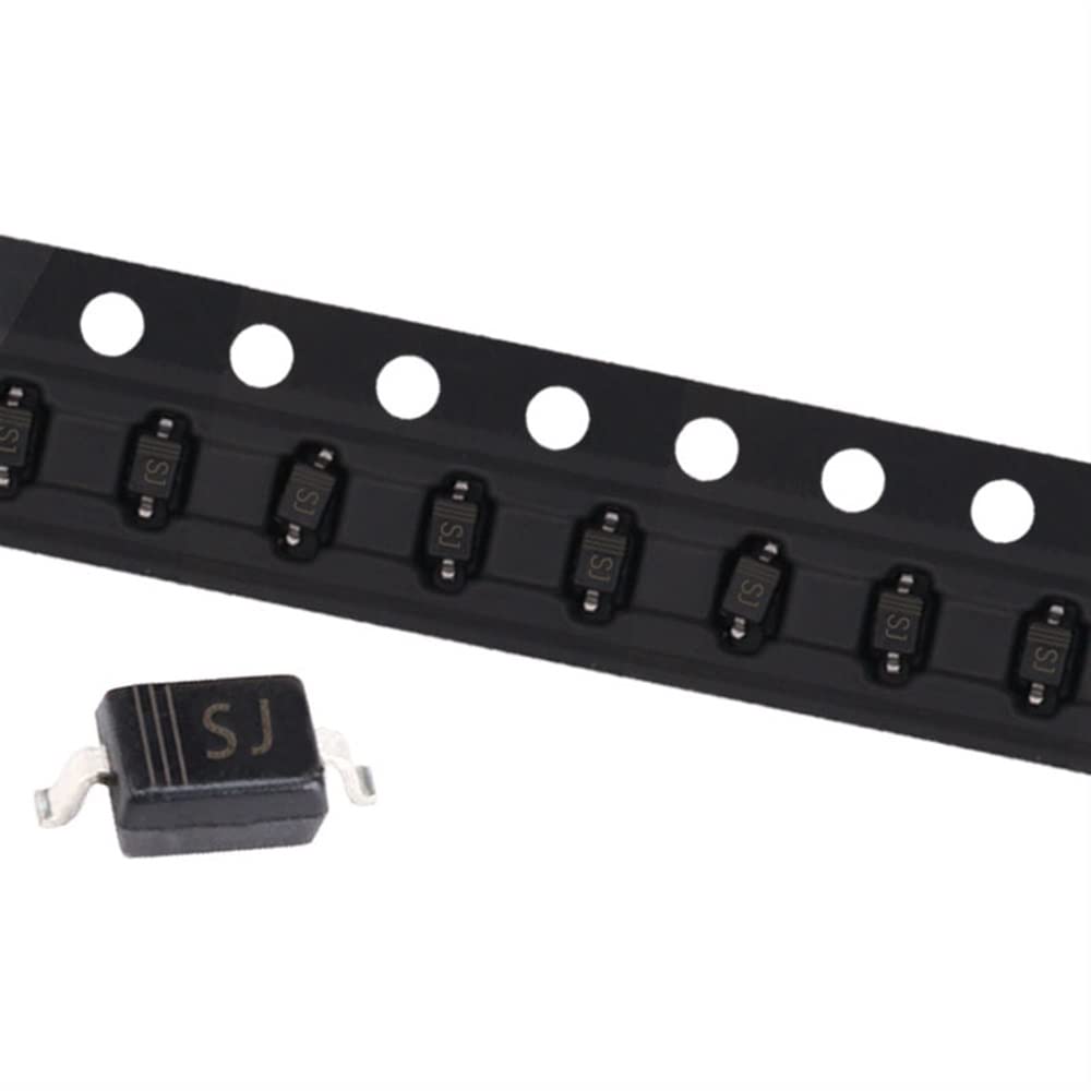 Diodo de Barrera Schottky SMD, 100 Uds., B5819WS SL BAV21WS T3 B5817WS SJ BAS316 BA592 BAT54H BC847AW 20V 30V 40V, SOD-323 (Color : Bas316)