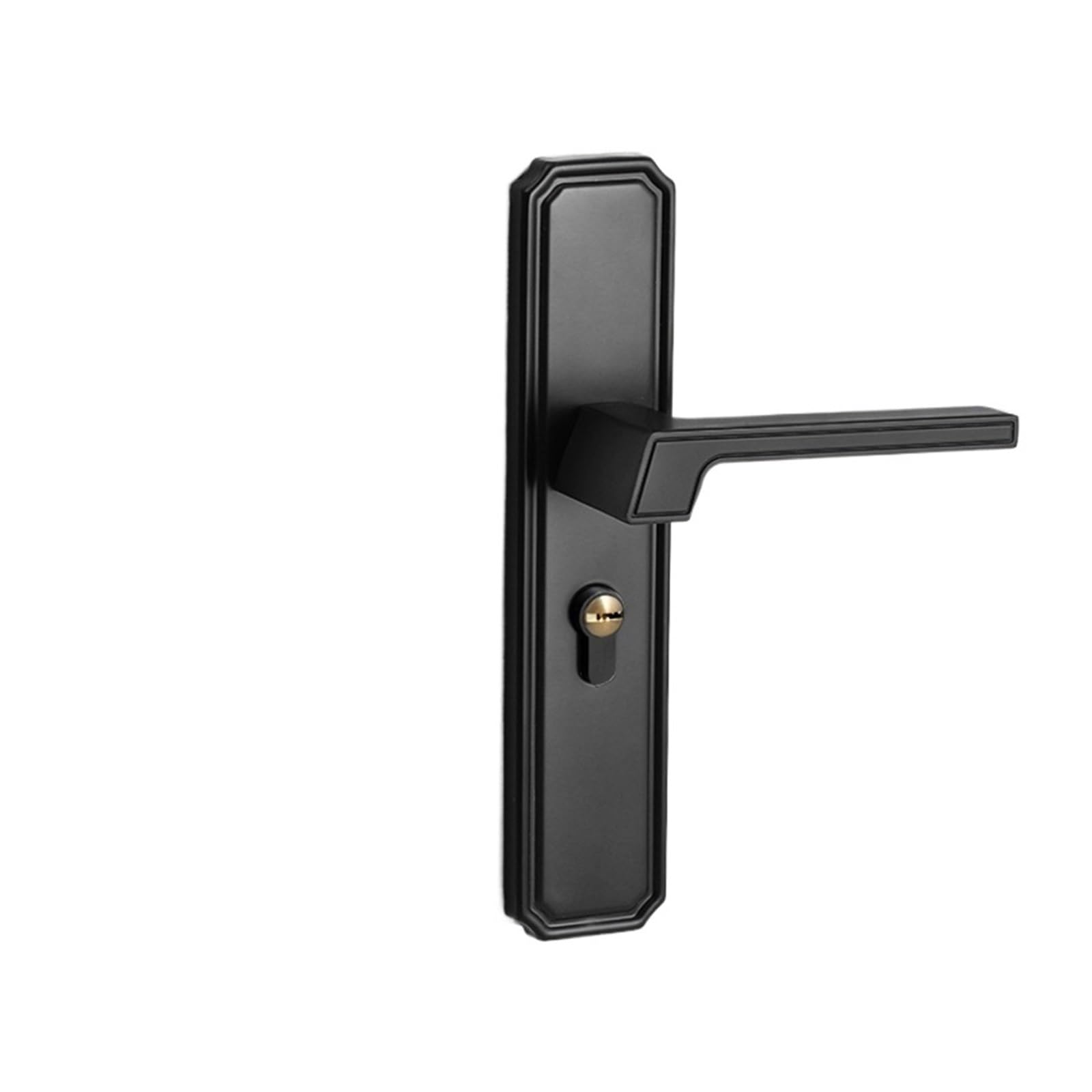 Serrure de porte en alliage d'aluminium résistant pour porte en bois