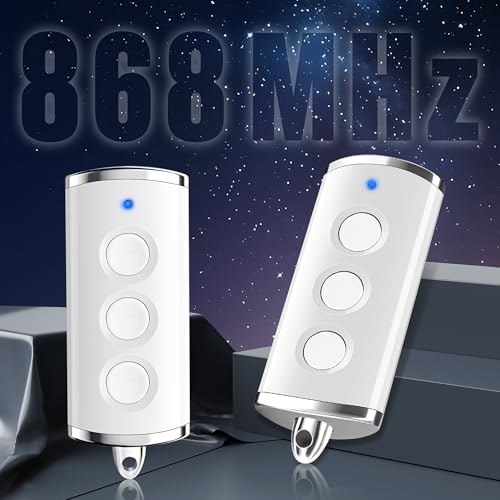 pepape Garage Door Remote for BiSecur Transmitter 868MHz, Replacement for Hormann HSE4-868-BS HSE2-868-BS HS5-868-BS Garador GaraMatic 9/10/20 ProMatic 2/3/4 SupraMatic E2/E3/E4 - Image 4