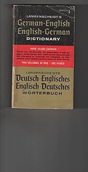 Paperback Laangenscheidt's German-English, English-German Dictionary Two Vol. in One Book