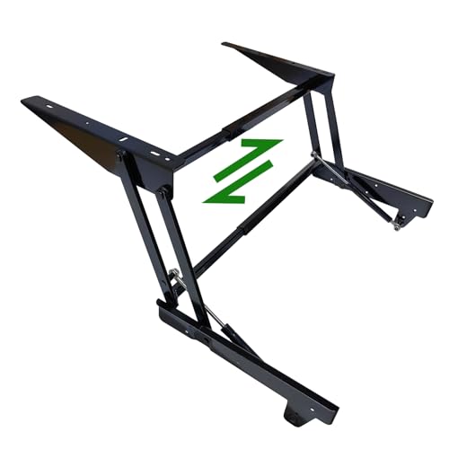 Coffee Table Lifting Hardware,Coffee Table Lift top,Air Rod Free Retractable Lifting Coffee Table Hinges Heavy Duty, Adjustable Size Range 465mm-810mm-18.3-31