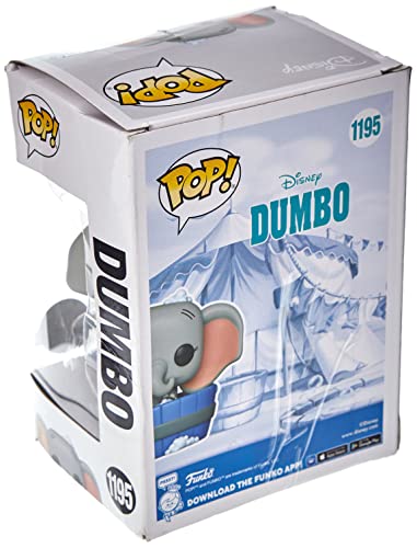 Funko Disney Classics POP! Vinyl Figurine Dumbo in Bathtub Exclusive 9 cm, White Or Cream - Image 3