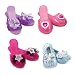 Melissa & Doug Role Play Collection, Step In Style! Dress-Up Shoes, Pretend Play, Set (4 Pairs), 11" H x 12" W x 4.5" L