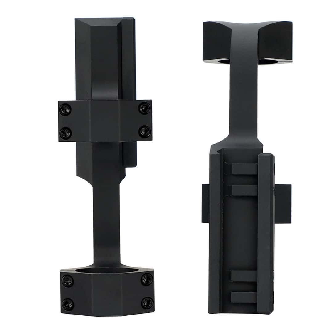 Hintere Verlängerung integrierte hohe und breite Linsenbefestigung 30MM Scope Ringe P/W Führungsschienenhalter