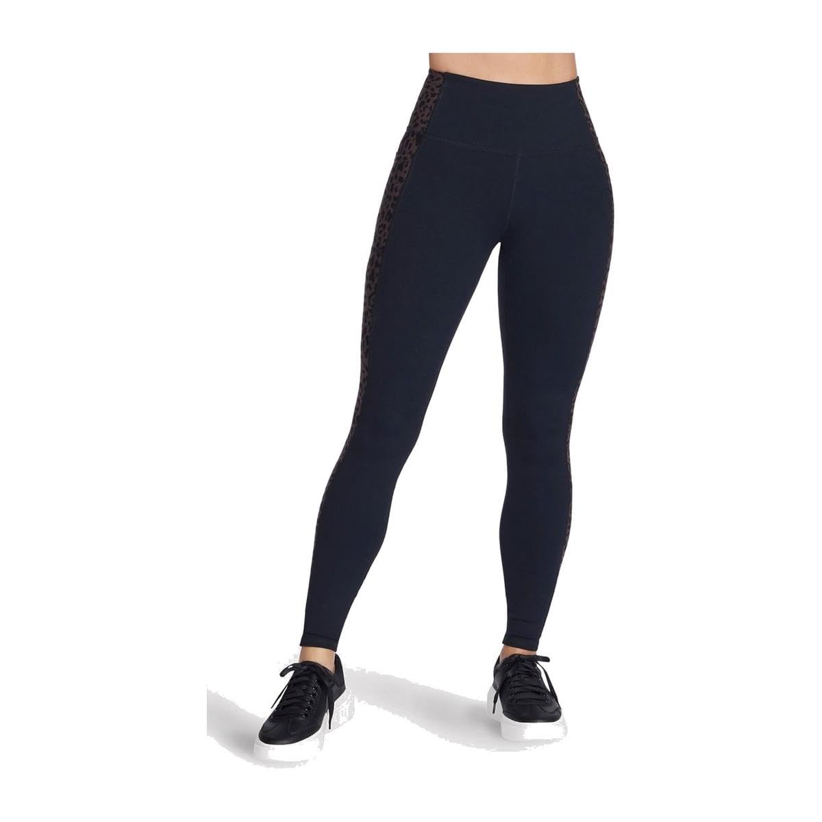 Skechers Gowalk Fl Hw Cheetah Legging - Leginsy Kobiety