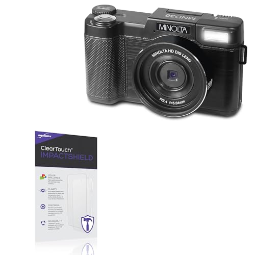 BoxWave Screen Protector Compatible With Minolta MND30 - ClearTouch ImpactShield (2-Pack), Impenetrable Screen Protector Flexible Film