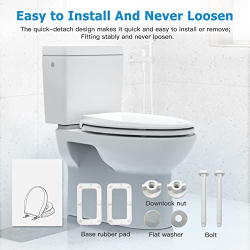 Hosslly PHO_0VP6OQUI Elongated Toilet Seat With Built In Potty Training Seat, Potty Training Toilet Seat For Toddlers thumb #4