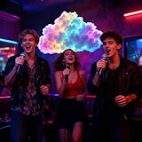 Thunder Cloud 3D LED Licht - USB betriebenes Lampendekorationsset | Dekolicht mit Musik-Synchronisationsfunktion, schafft eine perfekte Atmosphäre für das Büro