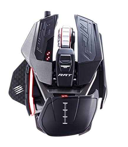 Mad Catz マッドキャッツ ゲーミングマウス R.A.T. PRO X3 有線 Pixart PMW 3389センサー搭載 国内正規品 2年保証 MR05DCINBL001-0JI