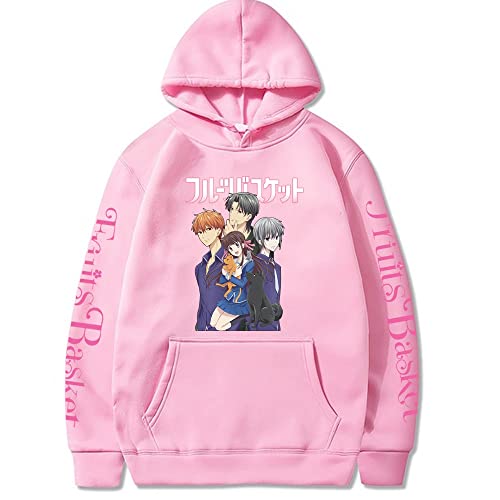 ZIBADTAL Sweat à capuche japonais Anime Fruits Basket pour homme et femme, 2, XL Cover