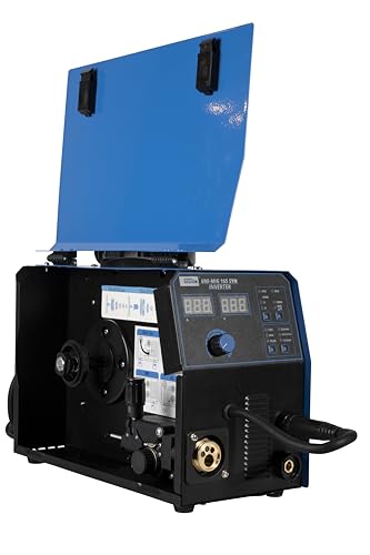 Güde Universalschweissgerät Uni-Mig 165 SYN (230 V, 4 in 1, 160 A max. Schweißstrom, 20-160 A Regelbereich, inkl. Elektrodenhalter, Schlauchpaket, Masseklemme, Druckminderer, Schweißschild, etc.)