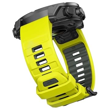OVERSTEP Pulseira de relógio para Garmin Fenix 8 AMOLED/Solar 51 mm, Fenix 7X, Fenix 6X, Fenix 5X, Fenix 3, Epix Pro 51 mm, Tactix 7/Delta, Enduro/2/3 Series – Pulseira de substituição durável e