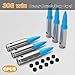 BOOLIT EYE Pro 308 Win Safety Trainer Cartridge Dummy Rounds/Dry Fire Training Snap Caps Close to Real Weight, 6 Pcs
