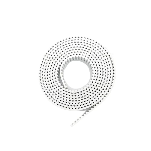 Courroie de distribution renforcée en acier blanche 10mm pour cinématique stricte - 3