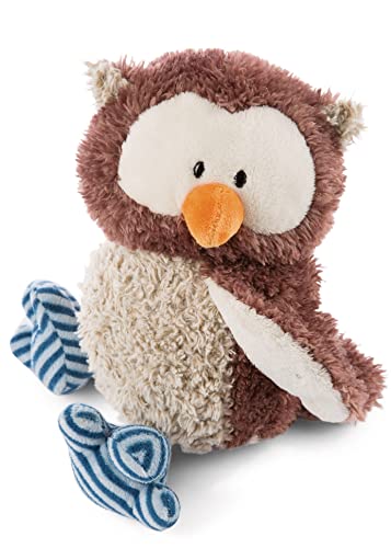 NICI Kuscheltier Eule Oscar 35 cm – naturgetreues Stofftier, Eule aus weichem Plüsch zum Kuscheln und Spielen, Plüschtier für Kinder & Erwachsene, 48968, tolle Geschenkidee, braun