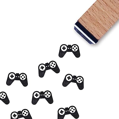 Video Game Rubber Stamp, 3/5 Inch Small Mini Stamp for Scrapbooking Card Making Planner image 4