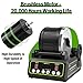 C1 Pro Brushless Rock Tumbler Kit - Professional Large 2.5LB Capacity, Up to 3X More Durable, Ultra Long Working Life Rotary Polisher with Full Accessories & Memory Function, Ideal for Adults Kids