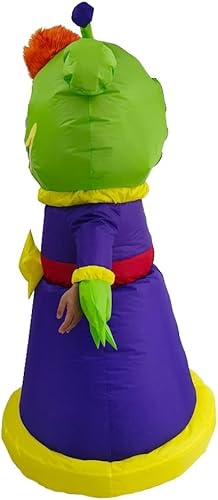 Vista 2 de Rubie's Disfraz inflable de alienígena espacial para adultos, como se muestra, talla única, Como se muestra