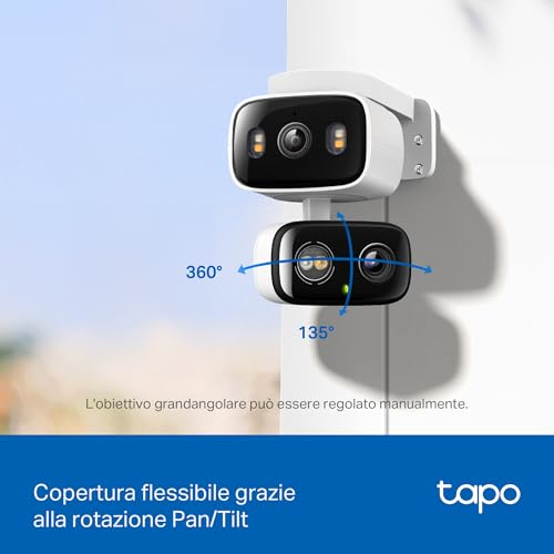 Foto Tapo C246D Telecamera WiFi Esterno Doppio Obbiettivo 11