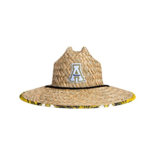 Image of FOCO NCAA Mens NCAA College Team Logo Floral Straw Sun Hat