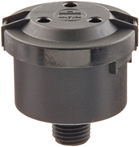 Solberg PS-02-025™ Inlet Compressor Plastic Filter Silencer, 1/4